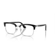 Zwarte Brillenmonturen Persol , Black , Unisex