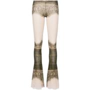 Mesh Flare Broek Jean Paul Gaultier , Multicolor , Dames