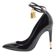 Pre-owned Leather heels Tom Ford Pre-owned , Black , Dames