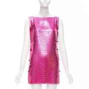 Pre-owned Metal dresses Versace Pre-owned , Pink , Dames