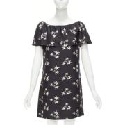 Pre-owned Silk dresses Miu Miu Pre-owned , Black , Dames