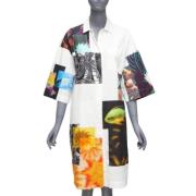 Pre-owned Cotton dresses Dries van Noten Pre-owned , Multicolor , Dame...