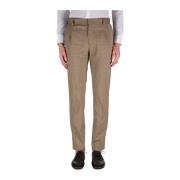 Stretch katoenen broek Daniele Alessandrini , Beige , Heren