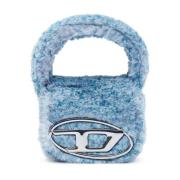 1DR Xs - Fluffy iconic mini bag Diesel , Blue , Dames