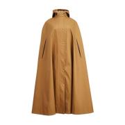 Stijlvolle Roygen Cape Jassen Khaite , Brown , Dames