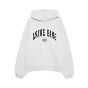 Harvey Sweatshirt Anine Bing , White , Heren