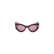 Acetaat zonnebril voor vrouwen Emilio Pucci , Red , Dames