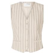Pin Stripe Vest voor Vrouwen Selected Femme , Multicolor , Dames