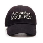 Stijlvolle Hoed voor Modieuze Looks Alexander McQueen , Black , Heren