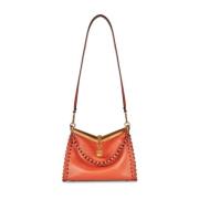 Ar229 Clutch Schoudertas Etro , Orange , Dames