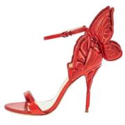Pre-owned Leather sandals Sophia Webster Pre-owned , Red , Dames