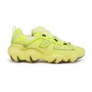 S-Prototype P1 - Low-top sneakers with rubber overlay Diesel , Yellow ...