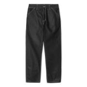 Eenvoudige Broek in 100% Katoen Norco Carhartt Wip , Black , Heren