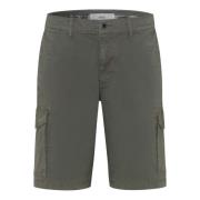 Cargo Bermuda Shorts Brax , Green , Heren