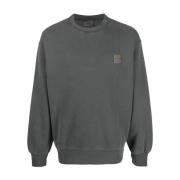 Klassieke Sweatshirt voor Mannen Carhartt Wip , Black , Heren