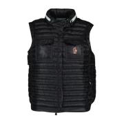 Gewatteerd mouwloos jack Moncler , Black , Dames