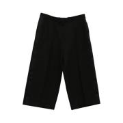 Pre-owned Wool bottoms Valentino Vintage , Black , Dames
