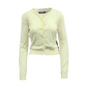 Pre-owned Polyester outerwear Moschino Pre-Owned , Beige , Dames