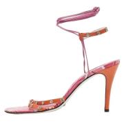 Pre-owned Leather sandals Dolce & Gabbana Pre-owned , Multicolor , Dam...
