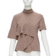 Pre-owned Silk tops Marni Pre-owned , Brown , Dames