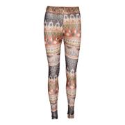 Space Game Print Mesh Leggings Henrik Vibskov , Multicolor , Dames