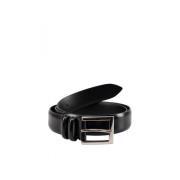 Leren herenriem Orciani , Black , Heren