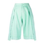 Jade Green Linen Suit Shorts Henrik Vibskov , Green , Dames
