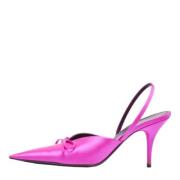 Pre-owned Satin heels Balenciaga Vintage , Pink , Dames