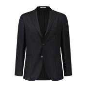 Wollen Blazer Klassieke Stijl Boglioli , Black , Heren