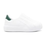 Wit Groene Sneakers Adidas , White , Heren