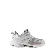 Zilveren Track Sneakers Synthetische Schoenen Balenciaga , Gray , Dame...