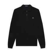 Klassiek Polo Shirt voor Mannen Fred Perry , Black , Heren