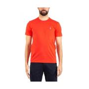 Klassiek Heren T-Shirt Ralph Lauren , Red , Heren