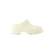 Leather flats Camper , White , Dames
