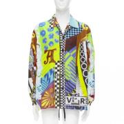 Pre-owned Nylon outerwear Versace Pre-owned , Multicolor , Heren