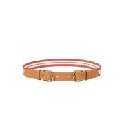 Rood en wit Adeline riem Ines De La Fressange Paris , Multicolor , Dam...