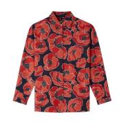 Klassieke Katoenen Overhemd A.p.c. , Red , Dames
