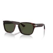 Vierkante Frame Zonnebril - Tartarugato Persol , Multicolor , Unisex