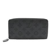 Pre-owned Canvas wallets Louis Vuitton Vintage , Black , Dames