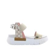 Platform Sandalen voor Vrouwen Nerogiardini , Multicolor , Dames