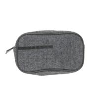 Pre-owned Wool clutches Prada Vintage , Gray , Dames