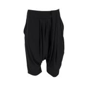 Pre-owned Silk bottoms Gucci Vintage , Black , Dames