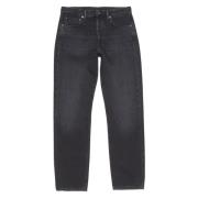 Zwarte Denim Jeans Regular Fit Acne Studios , Black , Heren
