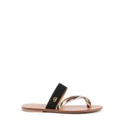 Band Teen Sandalen Dee Ocleppo , Black , Dames