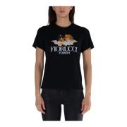 Angels Fiorucci Grafische T-shirt MC2 Saint Barth , Black , Dames