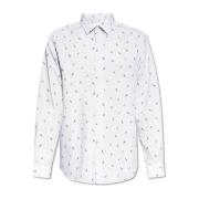 Shirt met vogelmotief Paul Smith , Blue , Heren