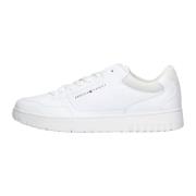 Heren Lage Sneakers Basket Core Ess Tommy Hilfiger , White , Heren