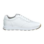 Witte Leren Sneakers voor Vrouwen Tamaris , White , Dames