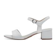 High Heel Sandals Tamaris , White , Dames