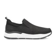 Zwarte Sneakers Rieker , Black , Heren